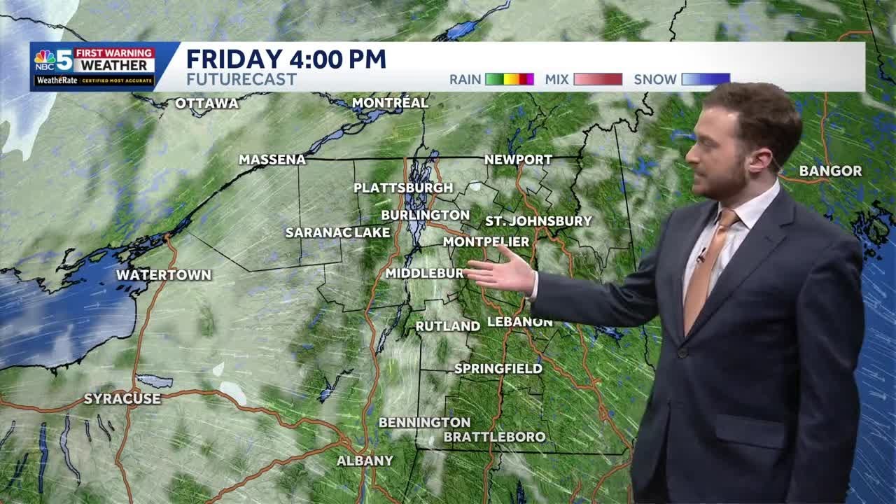 Turning warmer for Presidents' Day weekend in Vermont, New York (2-13-26)