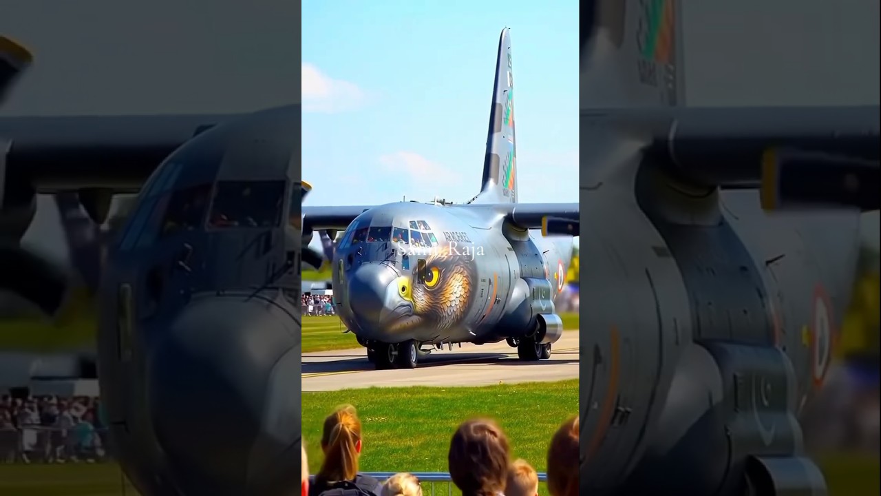 🎖️ The Award-Winning C-130 Hercules of DGPR PAF at #RIAT2025  Aviation Glory! - 🇵🇰