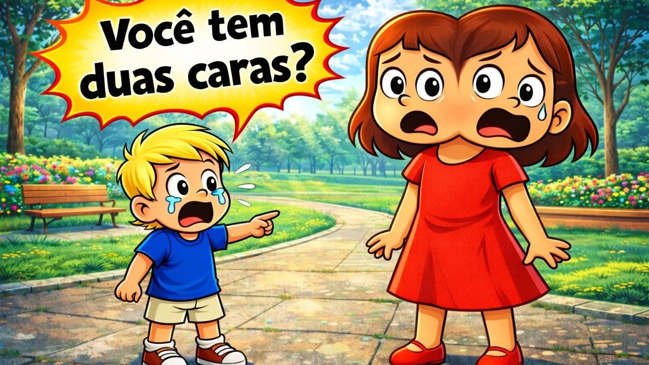 A GAROTA DAS DUAS CARAS