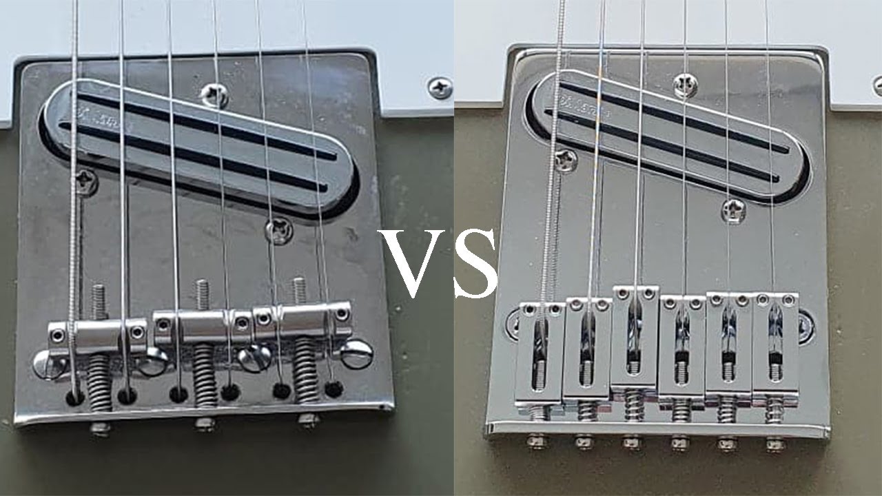 Quick Comparisons: Titanium VS Brass Tele Bridges