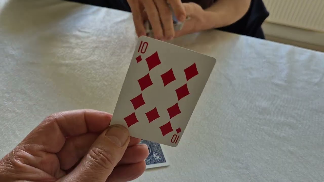 Incredible time card trick 