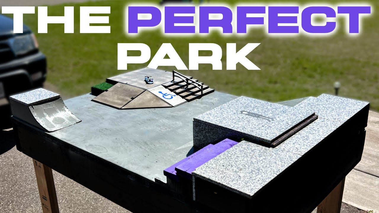 BUILDING THE PERFECT FINGERBOARD PARK