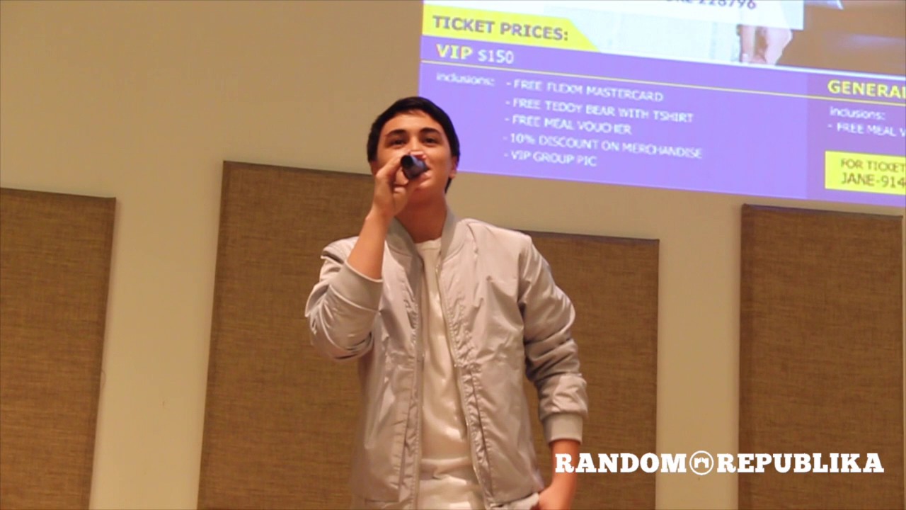Edward Barber Performs Justin Bieber's Love Yourself - MAYWARD In Singapore
