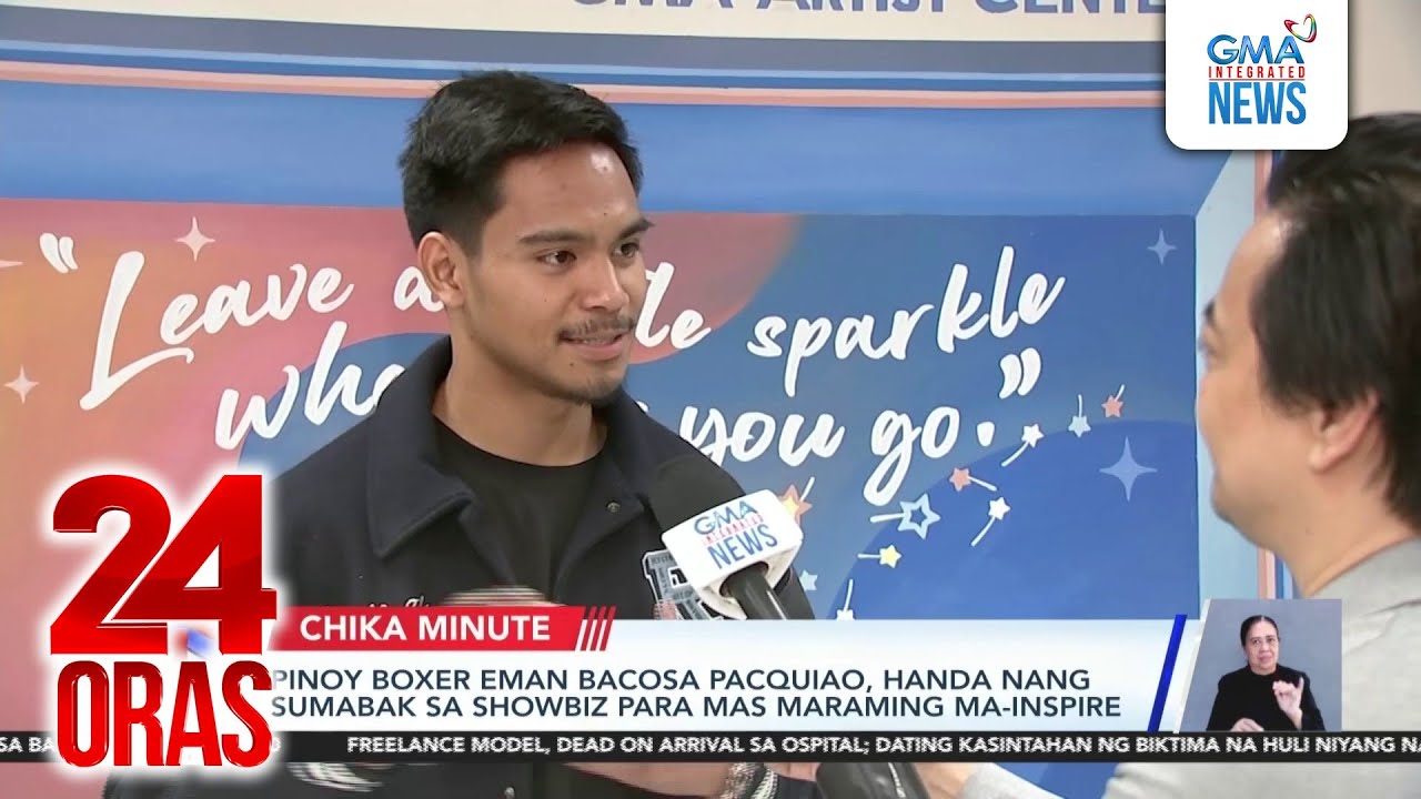 Eman Bacosa Pacquiao, kabi-kabila ang guestings; inaming crush si Sparkle star Jillian... | 24 Oras