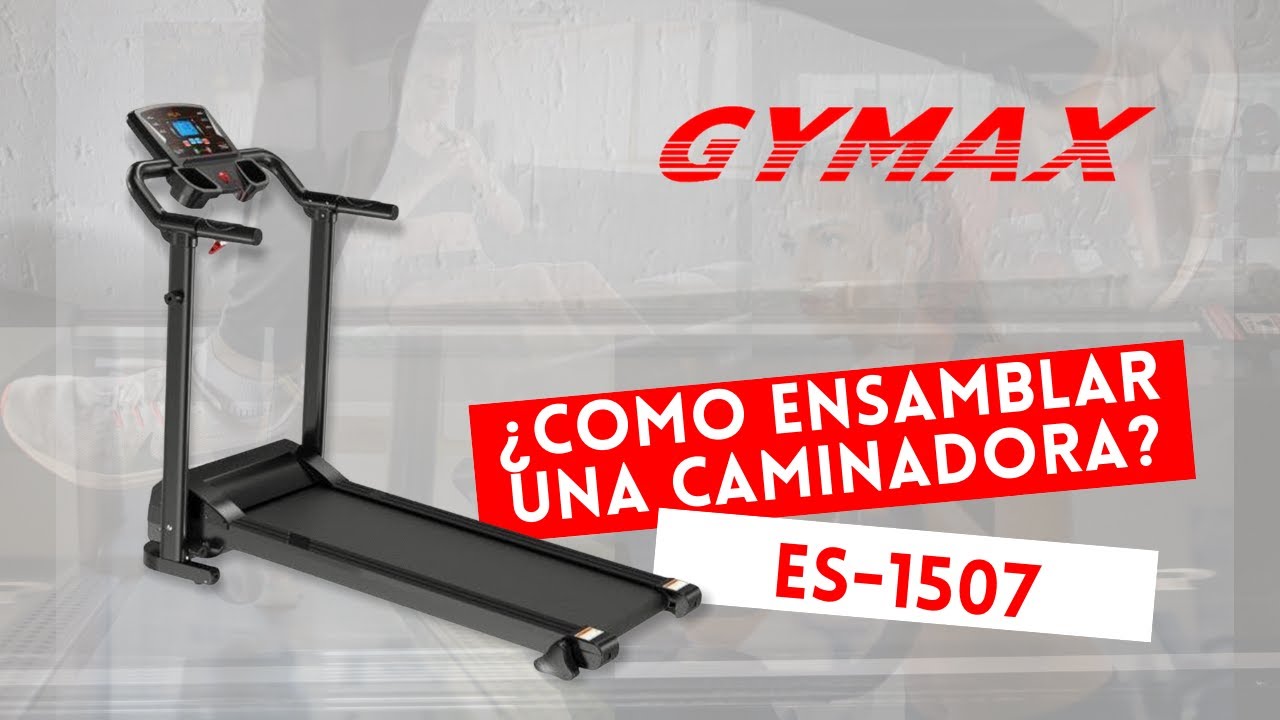 ¿Cómo Ensamblar una Caminadora? Armar Trotadora ES-1507 de GYMAX - Gymaxcol