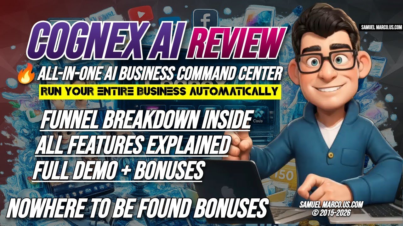 CognEx AI OTO 1-4 Breakdown 🔴 CognEx AI Bundle & OTOs 🔴  COGNEX AI OTO + COGNEX AI REVIEW