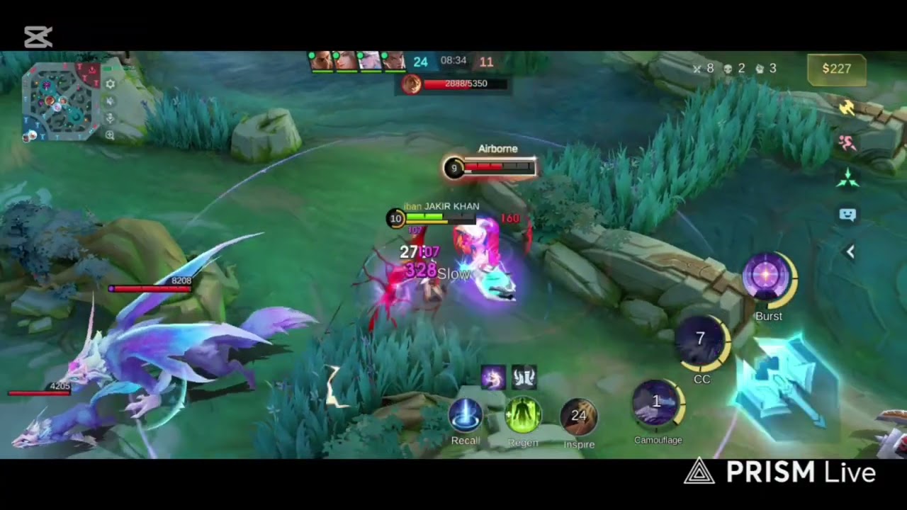 Mobile legend bang laslay Nice game play mobile legend bang bang enjoy the video 