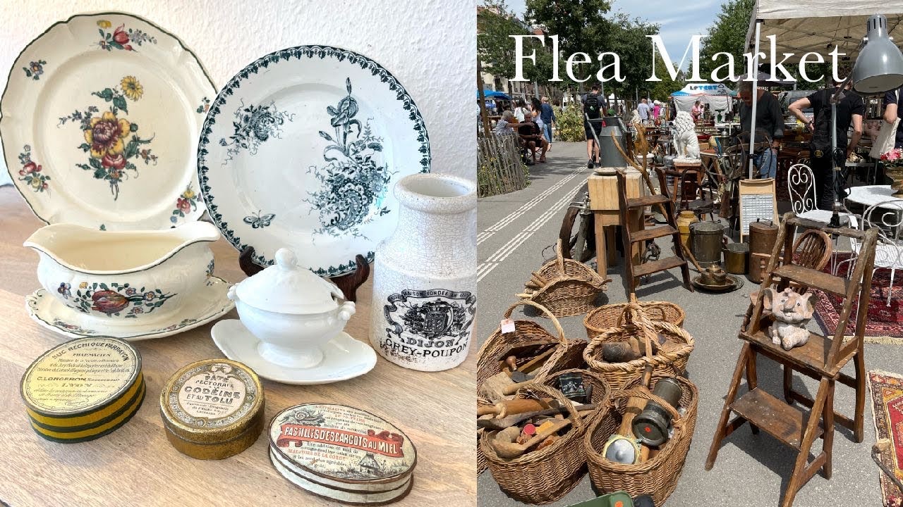 スイス ジュネーブ 蚤の市 Villeroy & boch ビレロイ|購入品紹介 HAUL | フランス アンティーク | 骨董市・フリーマーケット・ヴィンテージ | ヨーロッパ 海外生活