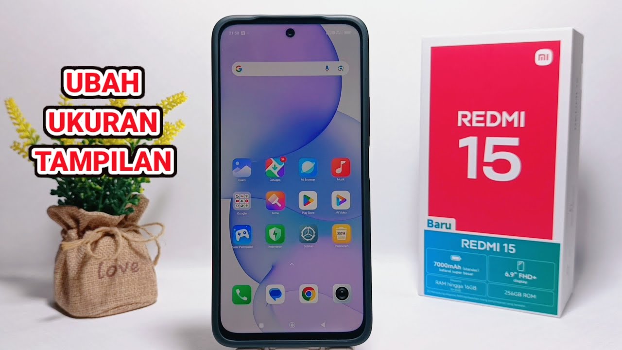 Cara Mengubah Ukuran Tampilan Di Hp Xiaomi Redmi 15