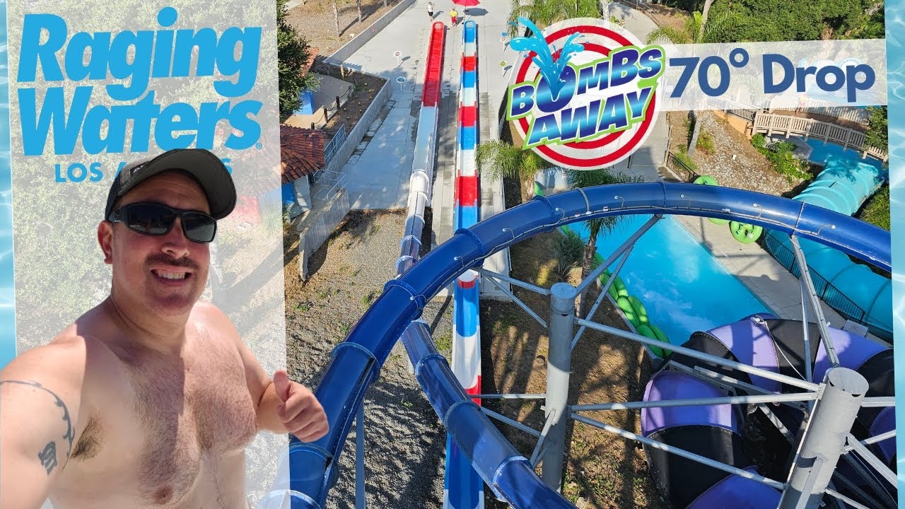 Raging Waters LA | Bombs Away | Summer 2023 | Lazy River