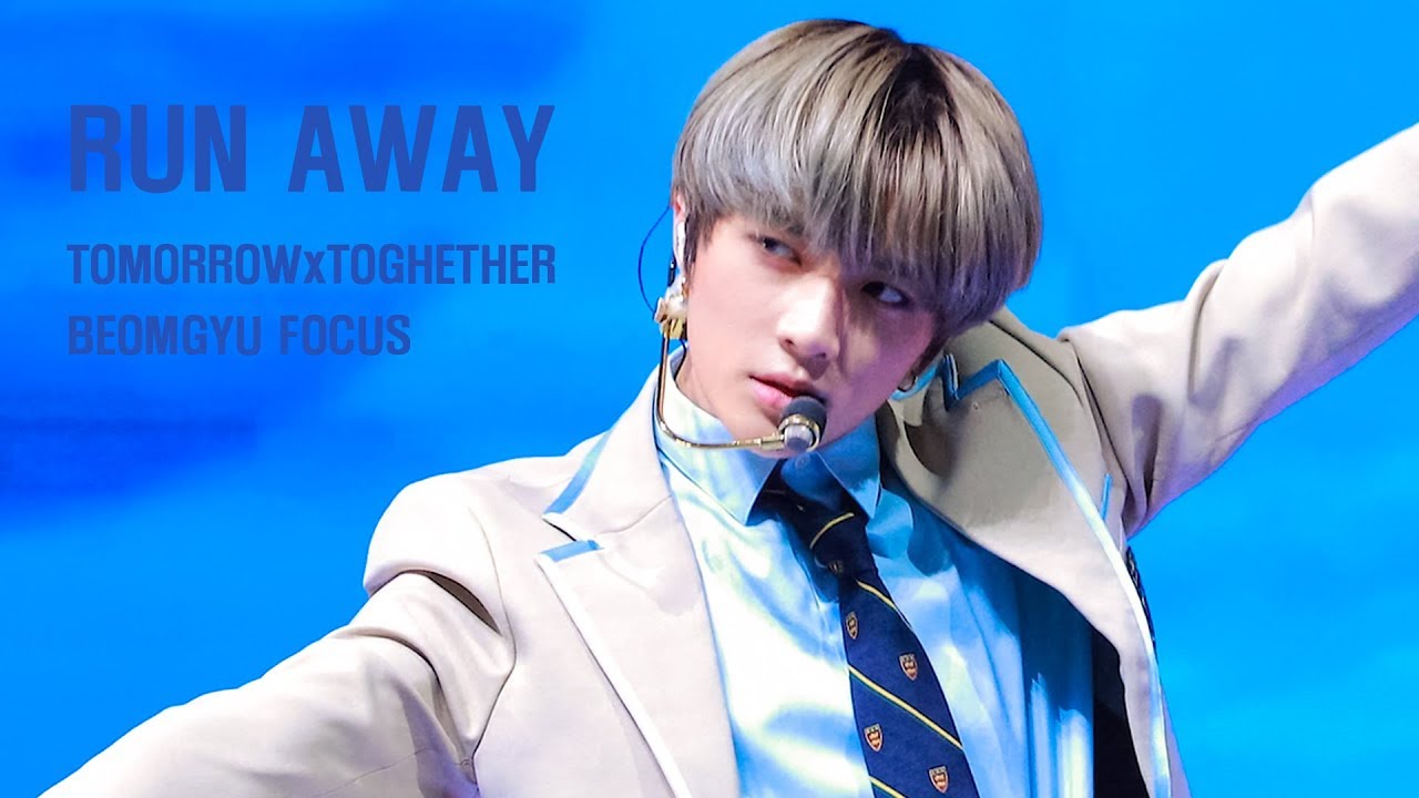 191116 V LIVE TOMORROWXTOGETHER 범규 focus 9와 4분의 3승강장에서 너를 기다려 직캠