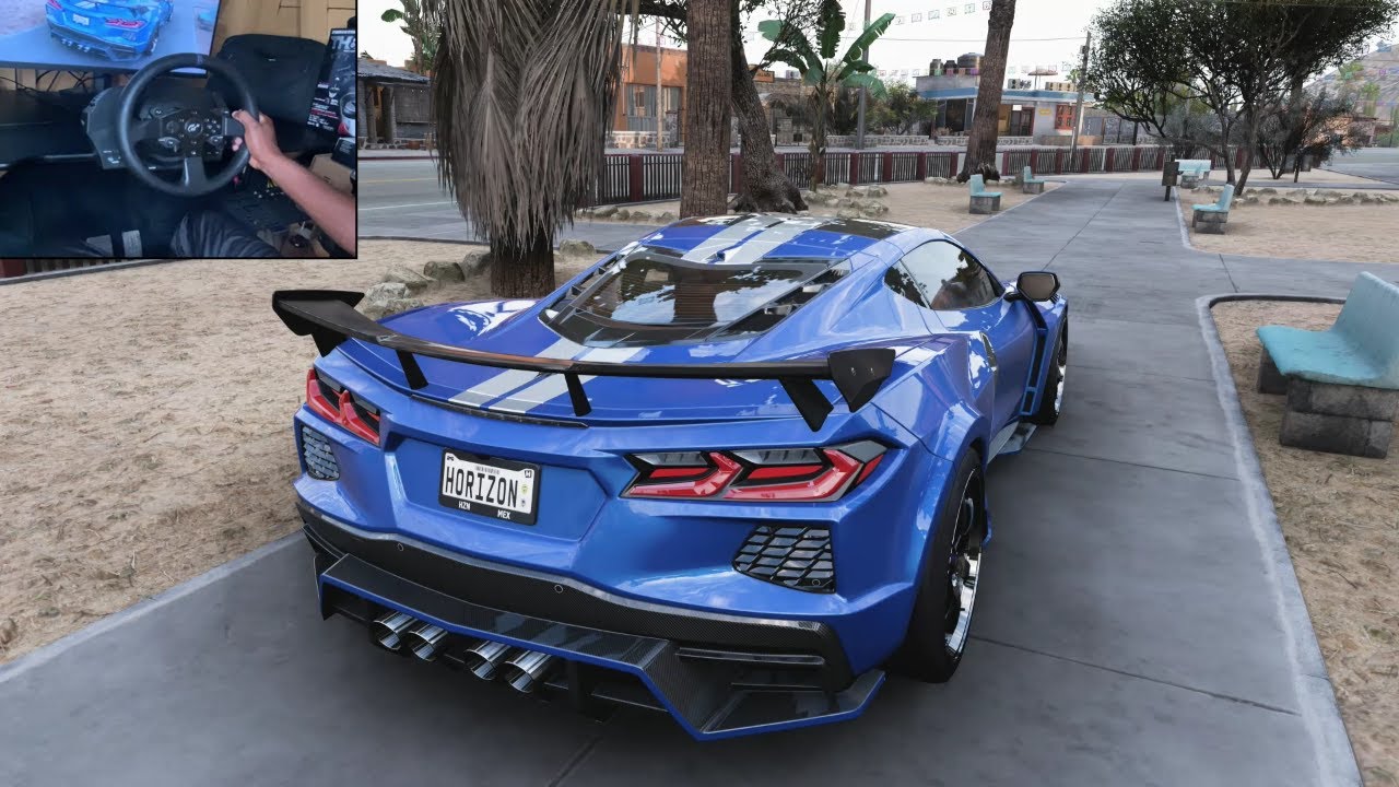 Chevrolet Corvette E-RAY | Forrza Horizon 5 | Thrustmaster T300RS Steering Wheel Gameplay