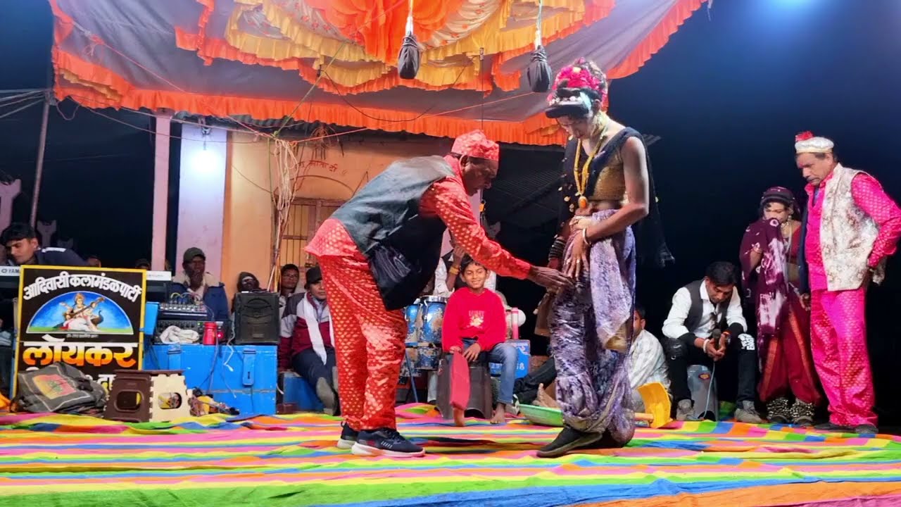 सोंग 3 किसन सोंगाड्या पार्टी लोयकर// Kisan songadya party loyakar #songadyaparty #comedy