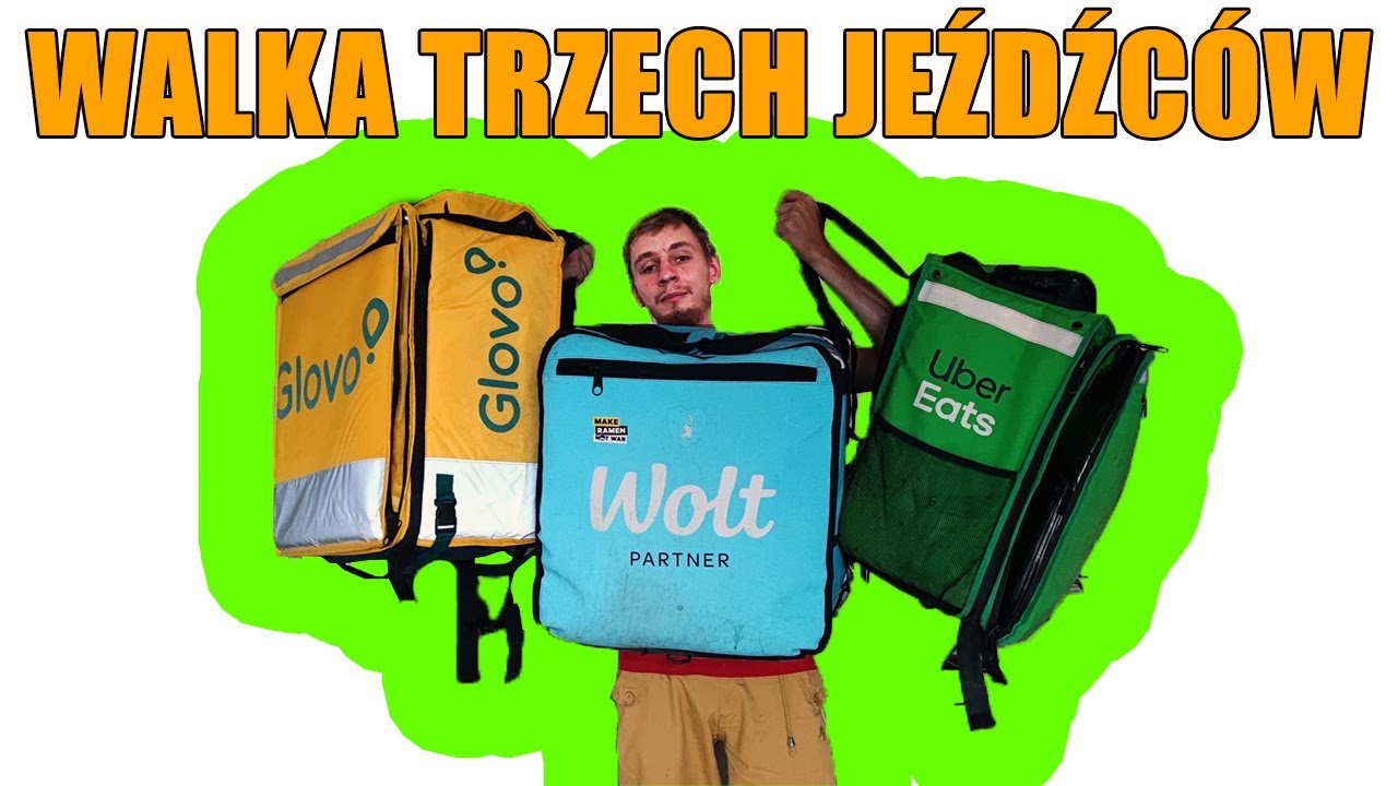 PORÓWNANIE ZAROBKÓW - GLOVO, UBER, WOLT - LATO 2022