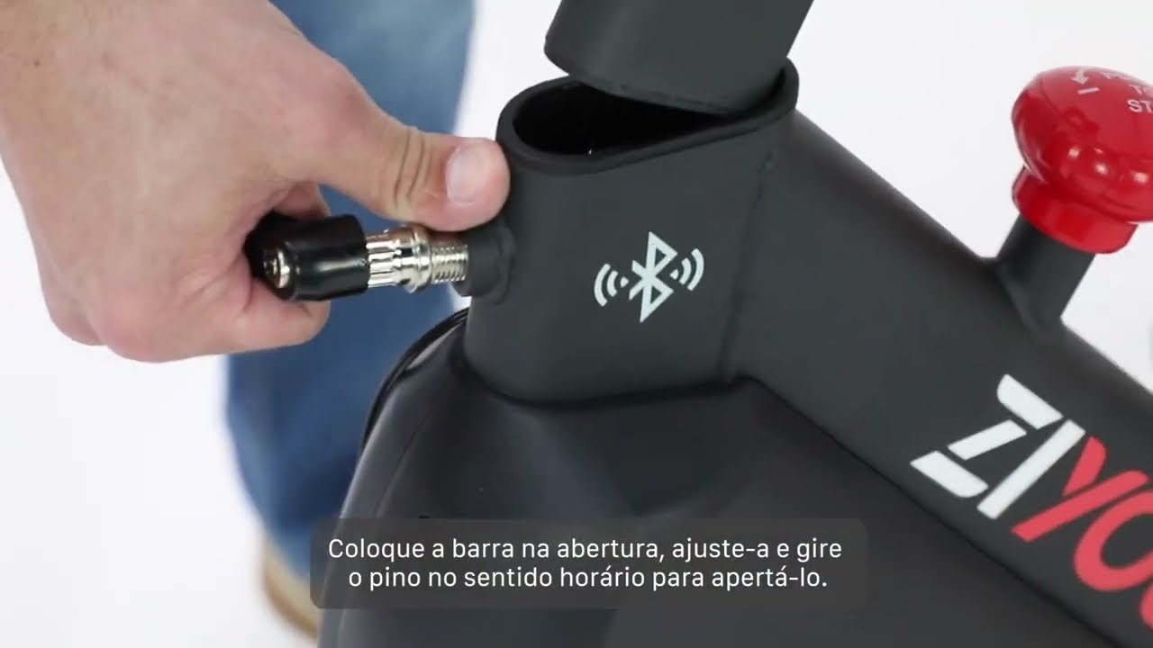 Bike Spinning ZiYou ZiYou 150 Bluetooth Connect (Primeira Geração) - Montagem