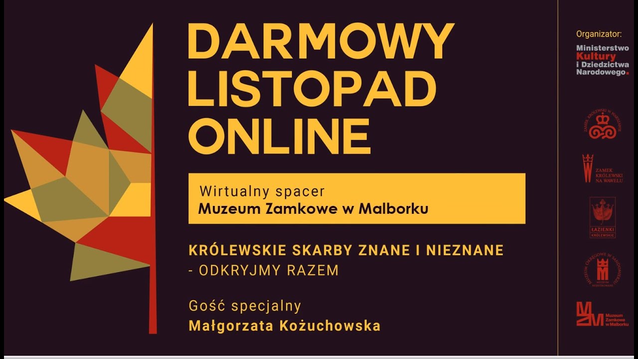 #DARMOWYLISTOPAD - Wirtualny spacer po Zamku w Malborku