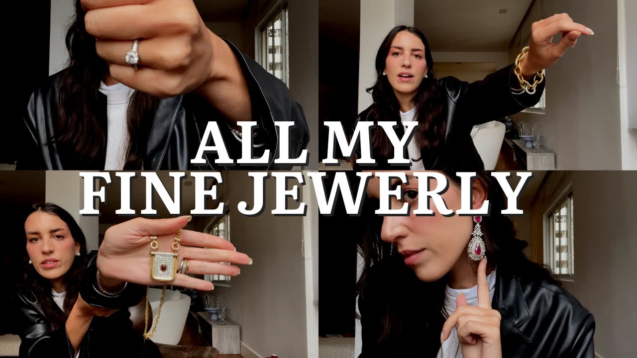 MY FINE JEWELRY COLLECTION 💍 | WHY I DON'T BUY COSTUME JEWELRY OR TRENDY DESIGNER PIECES