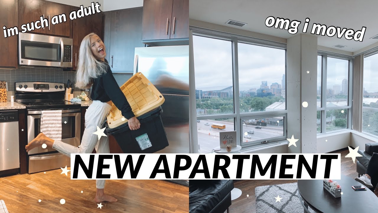 VLOG: moving to college + mini apartment tour