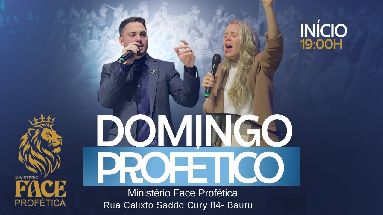Culto Domingo Profético! (O PODER DA VISÃO)