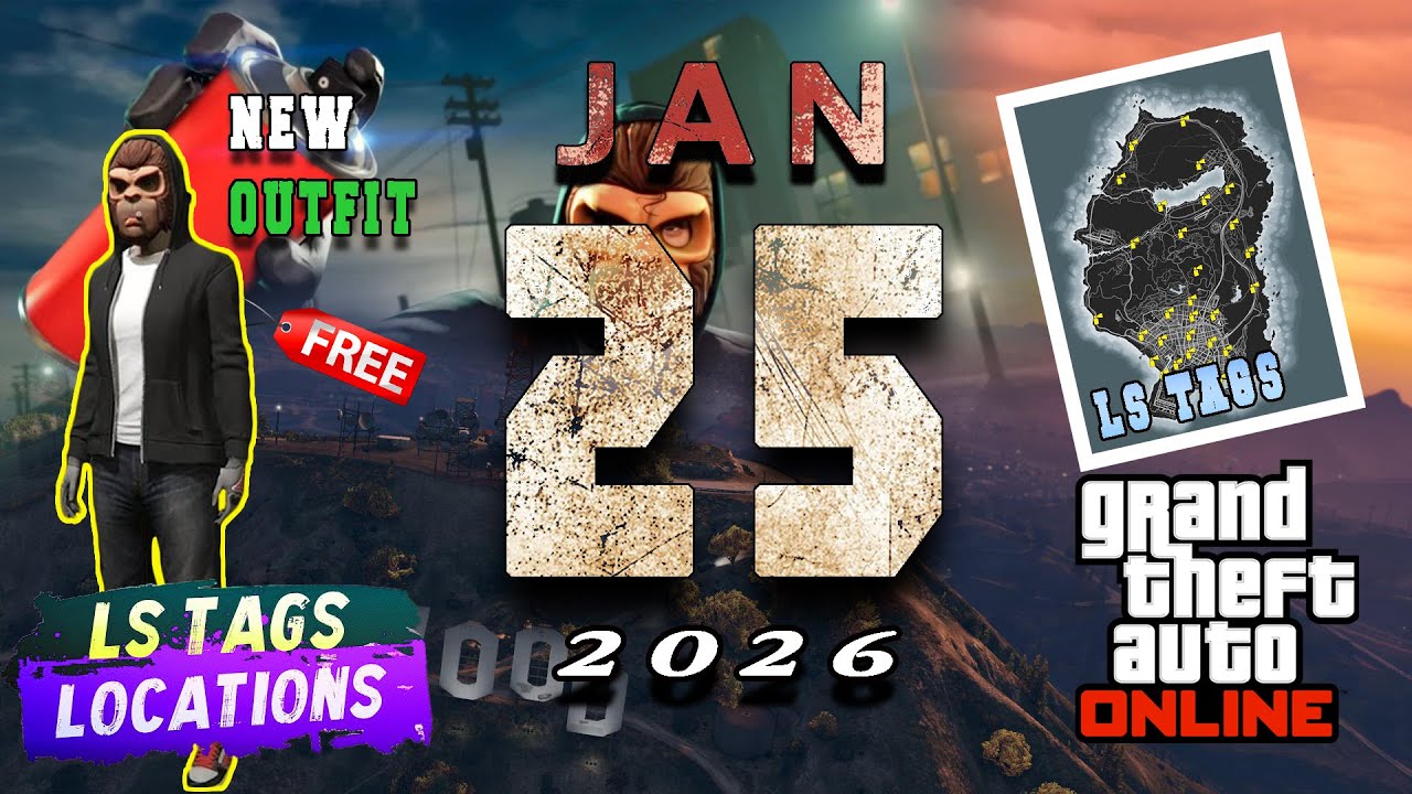 LS Tags Locations [January 25th] GTA Online 2026!!!