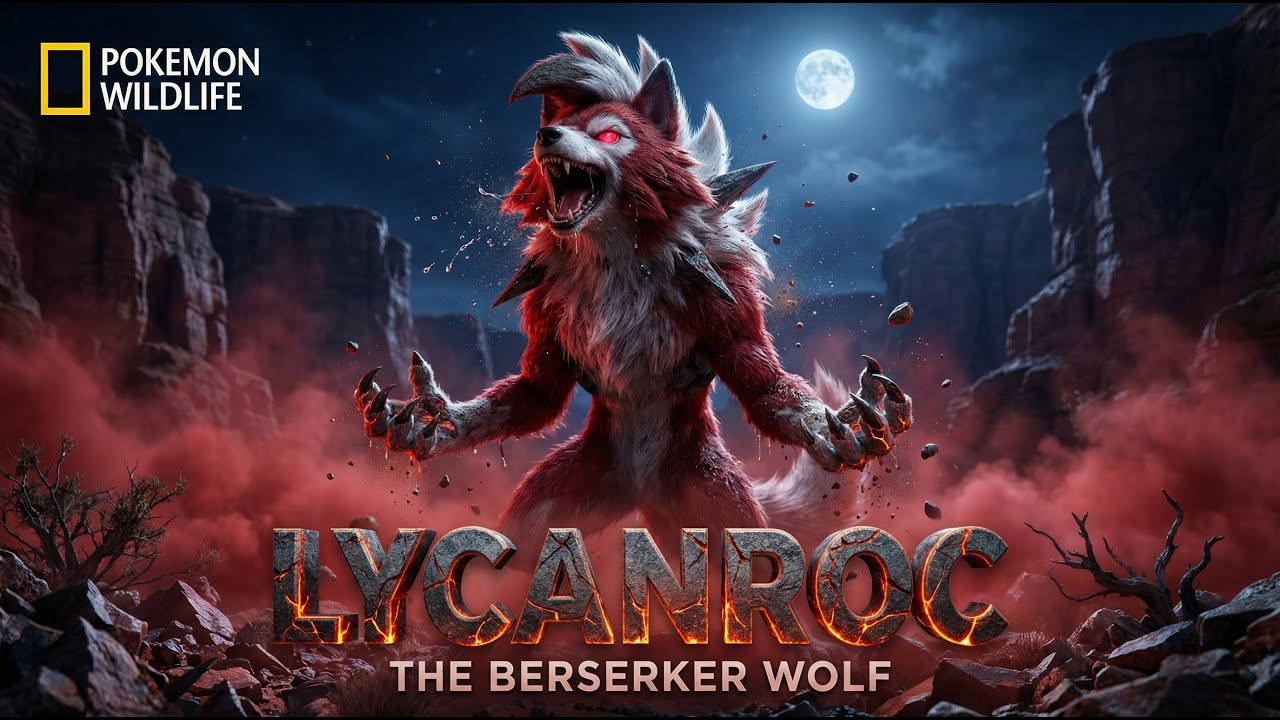 Lycanroc: The Midnight Berserker | Real Life Pokémon