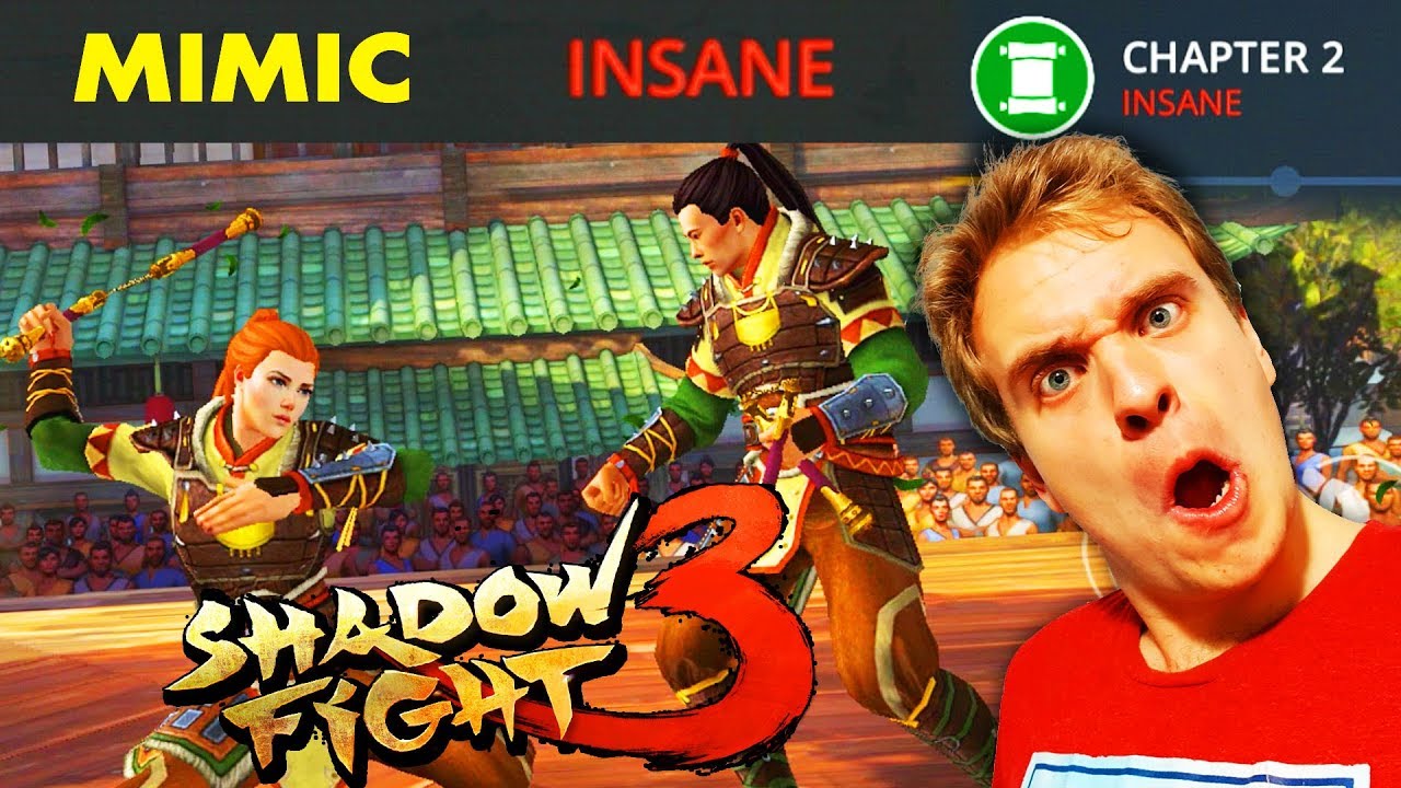 Shadow Fight 3. Defeating MIMIC on INSANE Difficulty. My Skills Are Improving!