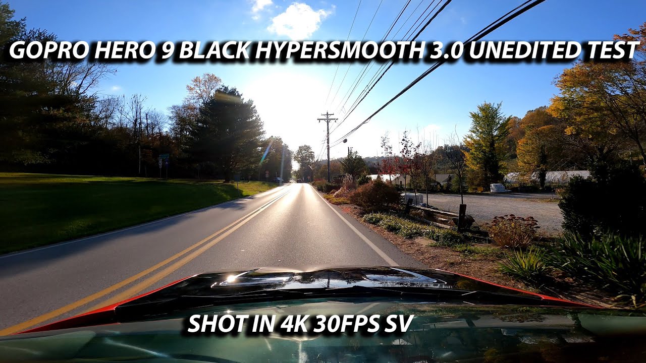 GoPro Hero 9 Black Hypersmooth 3.0 Unedited Test
