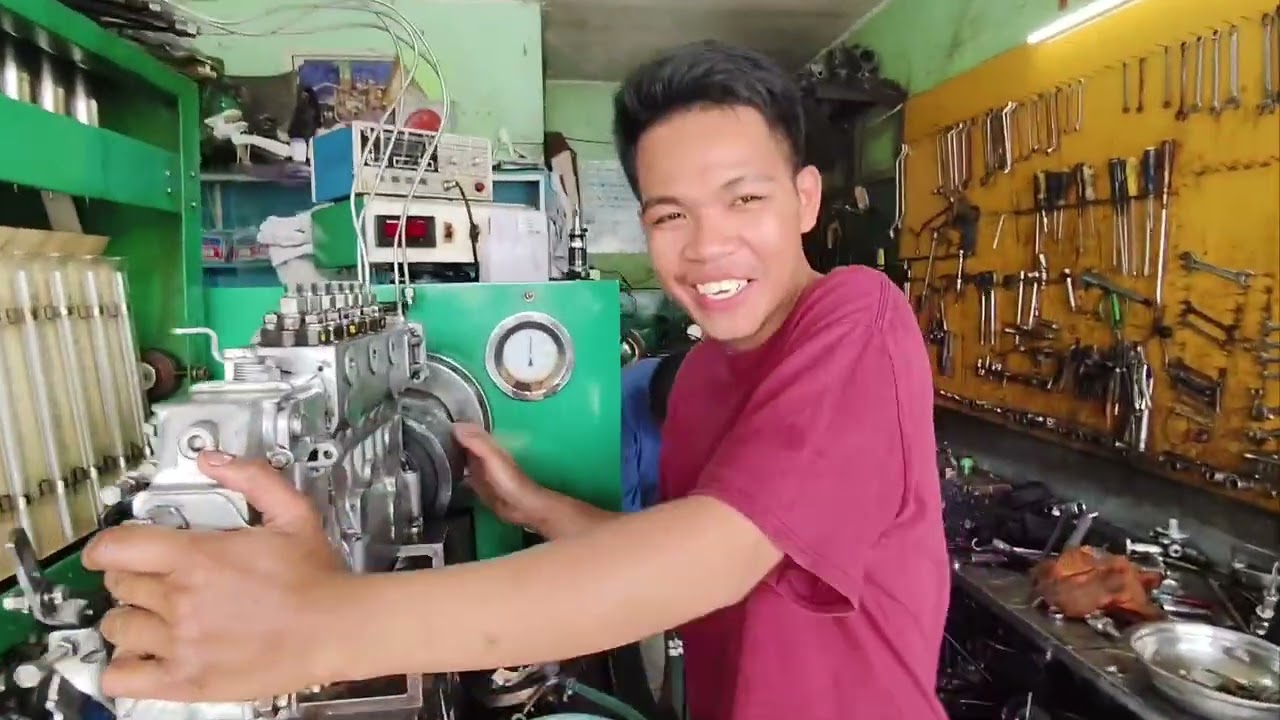 part 2: Nagpa calibrate ng injection pump dito sa cabanatuan city buboy calibration