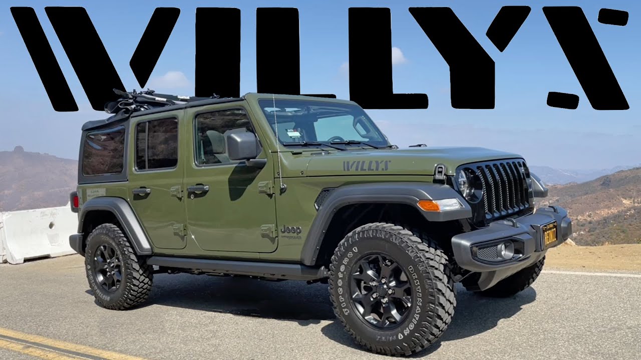 Обзор Jeep Wrangler Willys 2021 года: можно ли ежедневно ездить на JL Wrangler?