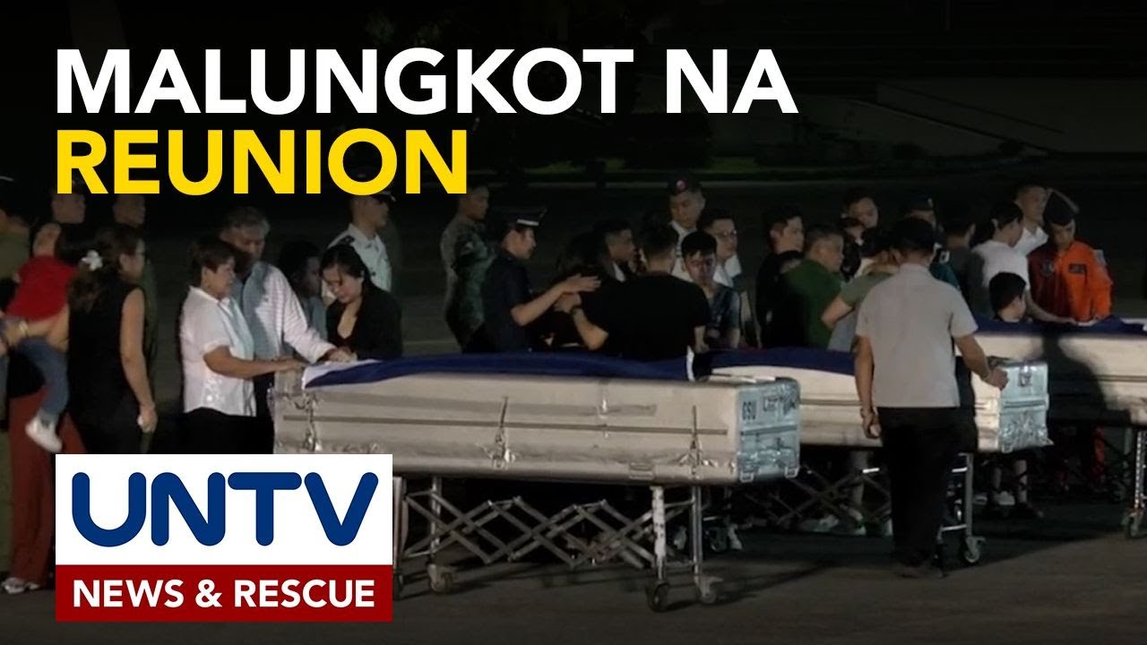 Mga crew at piloto ng bumagsak na Huey helicopter, naiuwi na sa kani-kanilang pamilya