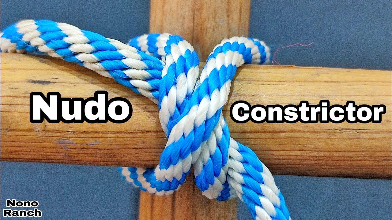 Como Hacer el NUDO CONSTRICTOR 👈 @NONORANCH