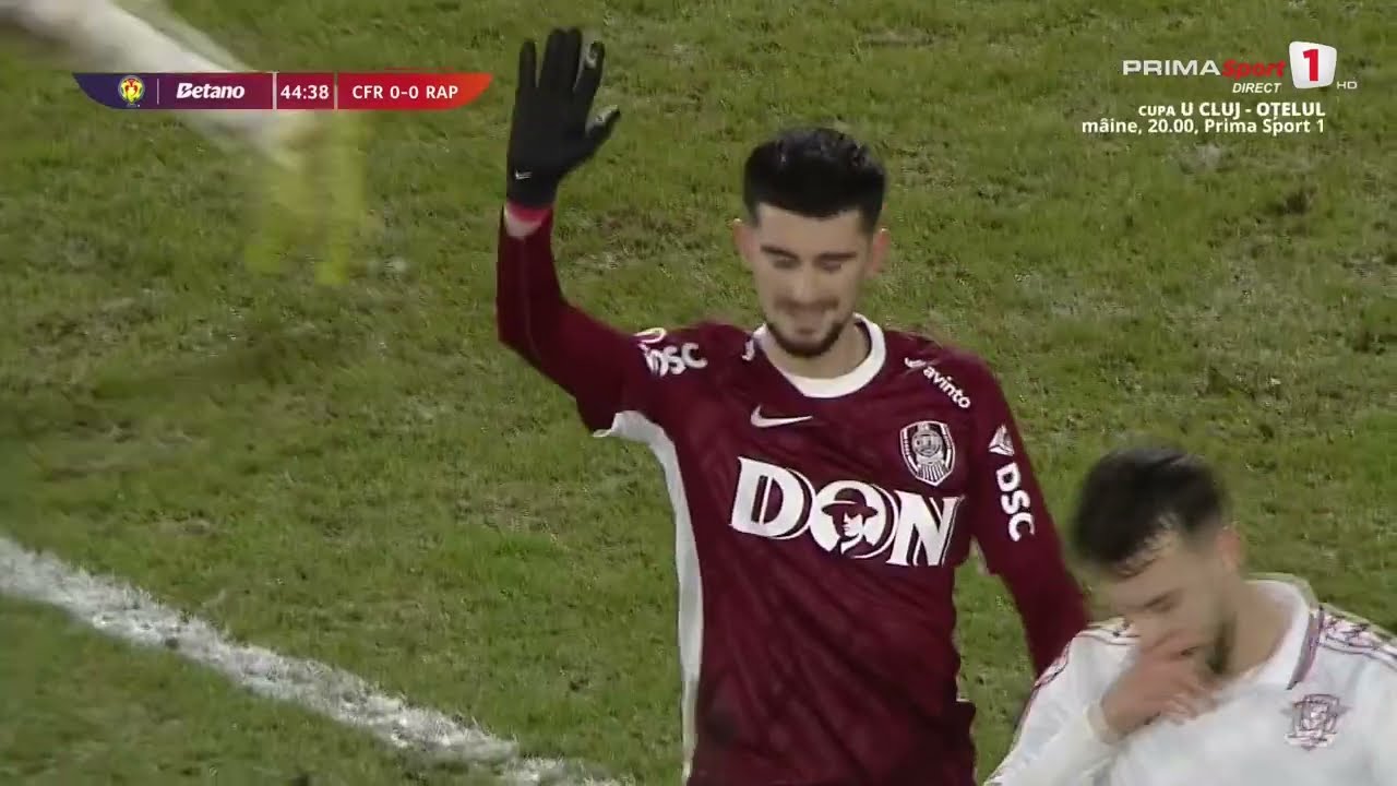 REZUMAT | CFR Cluj - Rapid 1-1 | Etapa 3, Cupa României, 2025 - 2026