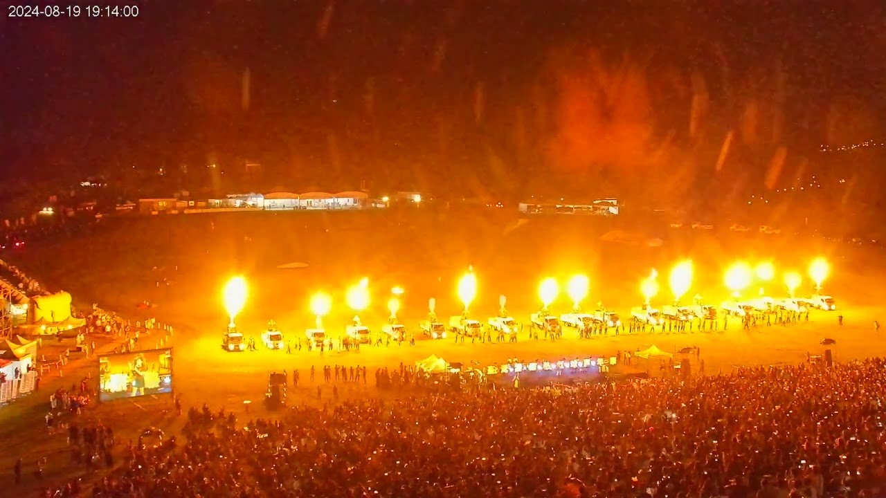 【2024臺灣國際熱氣球嘉年華】 2024-8-19 閉幕光雕音樂會精華 ｜無人機 ｜煙火 ｜熱氣球光雕 ｜