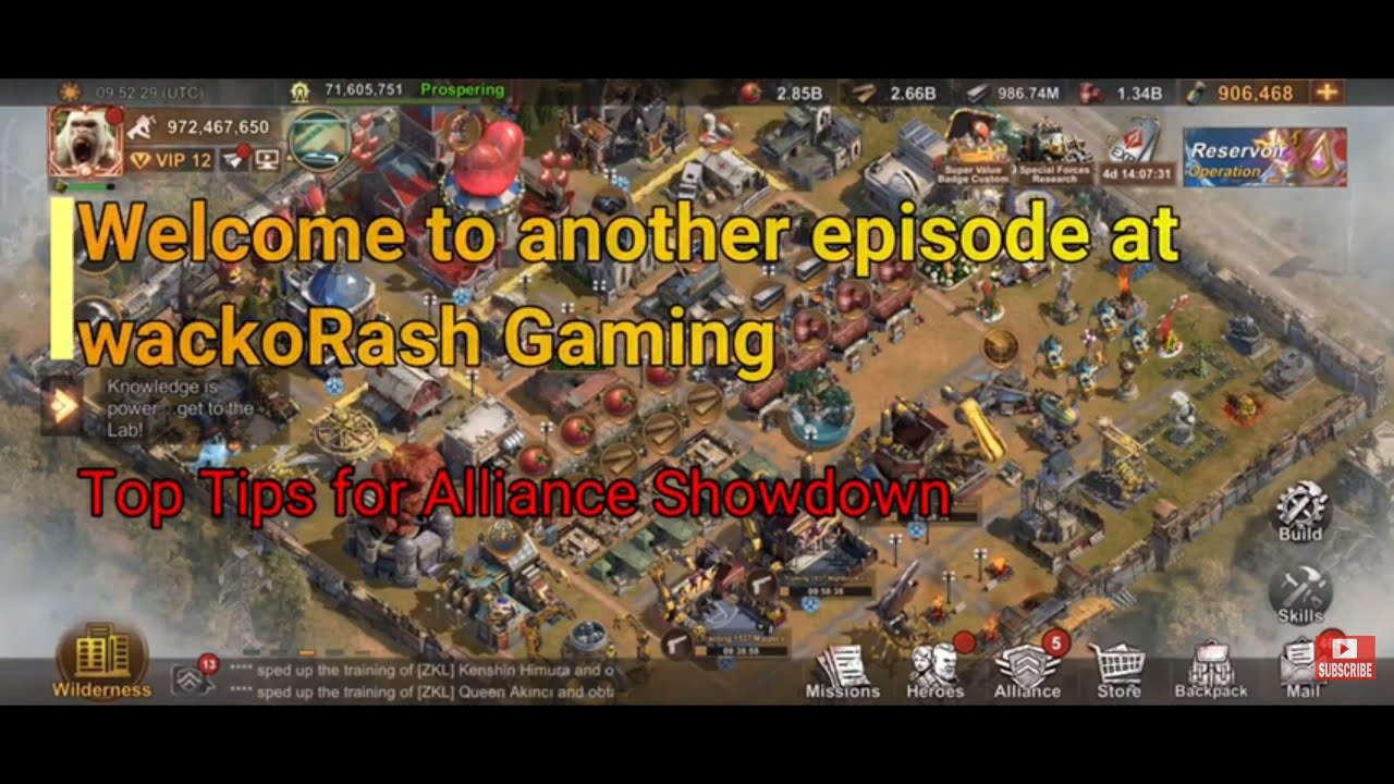 Top Tips for Alliance Showdown Today&brvbar; State of Survival