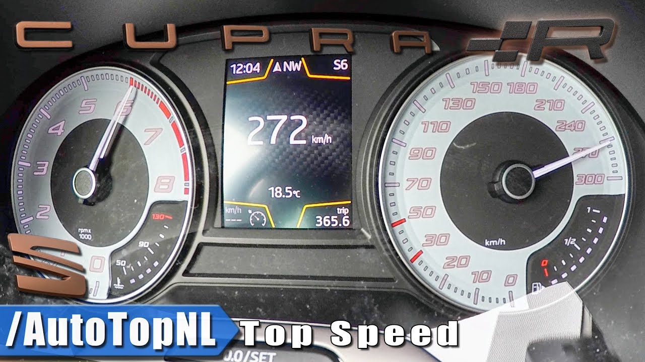 Seat Leon Cupra R 2018 ACCELERATION & TOP SPEED 0-272km/h by AutoTopNL