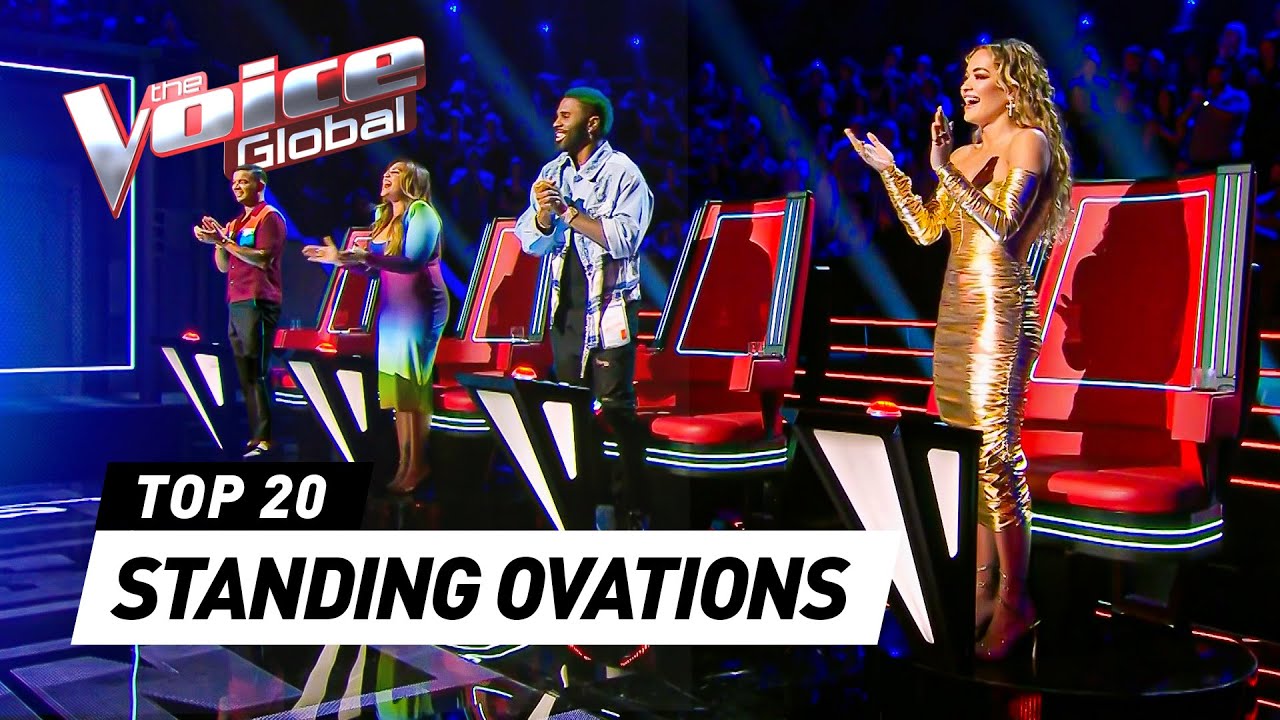 Sensational STANDING OVATIONS on The Voice!