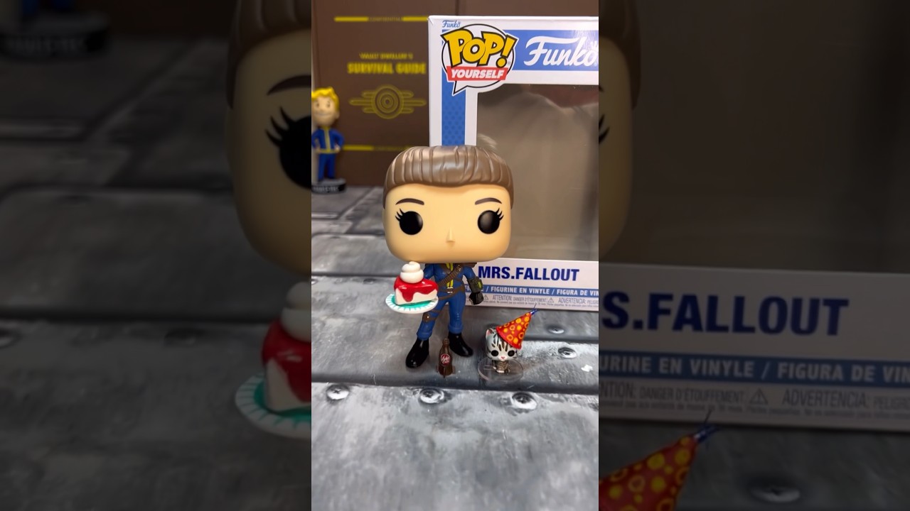 Custom FALLOUT Funko POP I made of Mrs. Fallout☢️