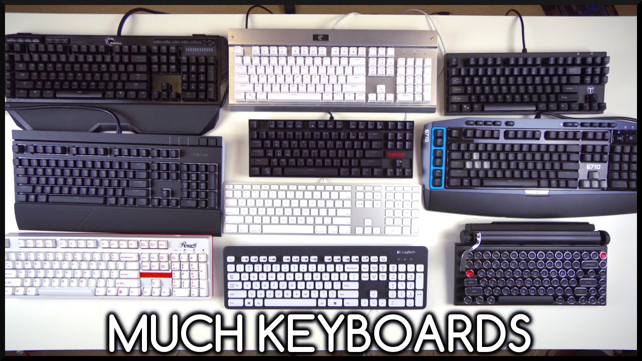 Tour of My 10 Mechanical Keyboards!