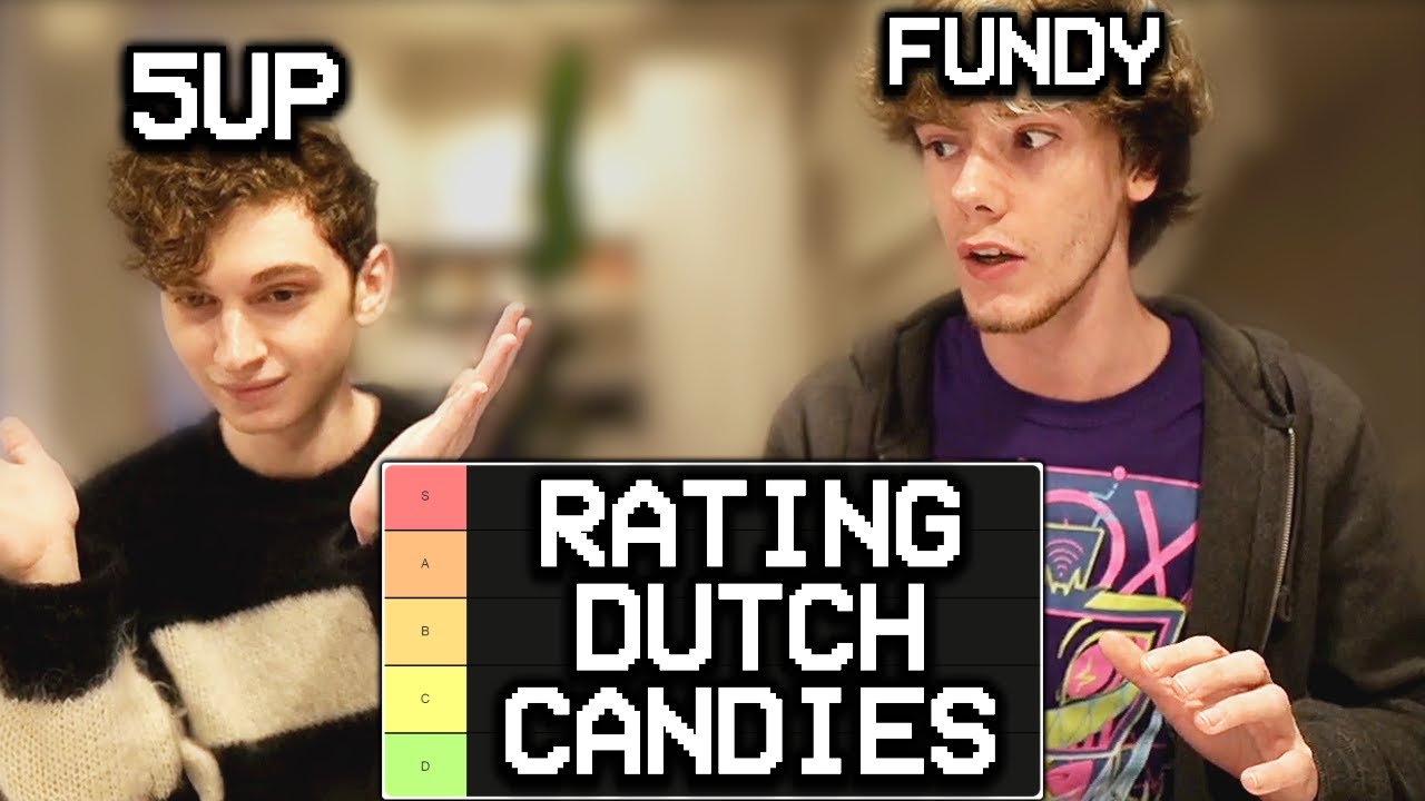 5up and Fundy stream IRL and rate Dutch Candies!