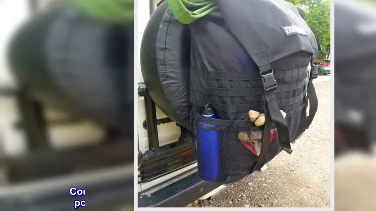 Bon produit -  Sac poubelle pour roue de secours Trasharoo NOIR