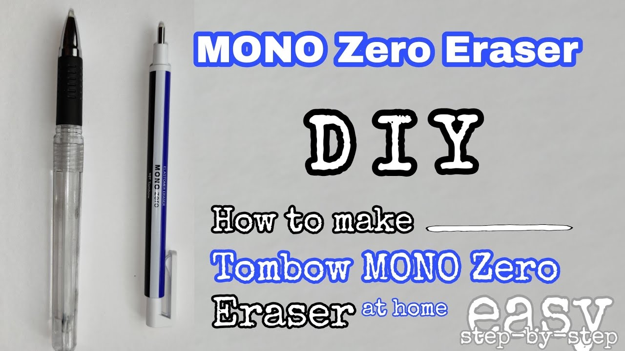 How to make Tombow MONO zero eraser Replice at home | easy DIY Homemade