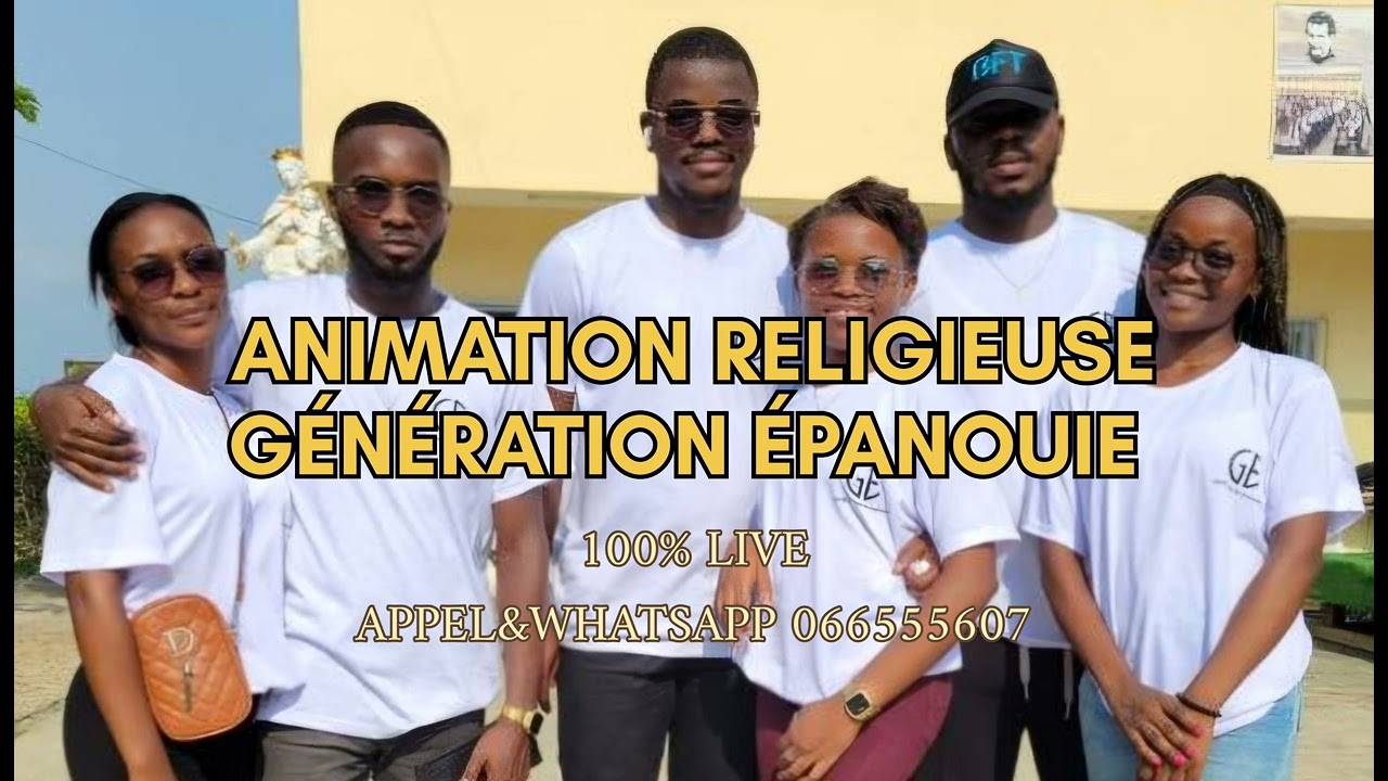 40 minutes d' animation religieuse gabonaise