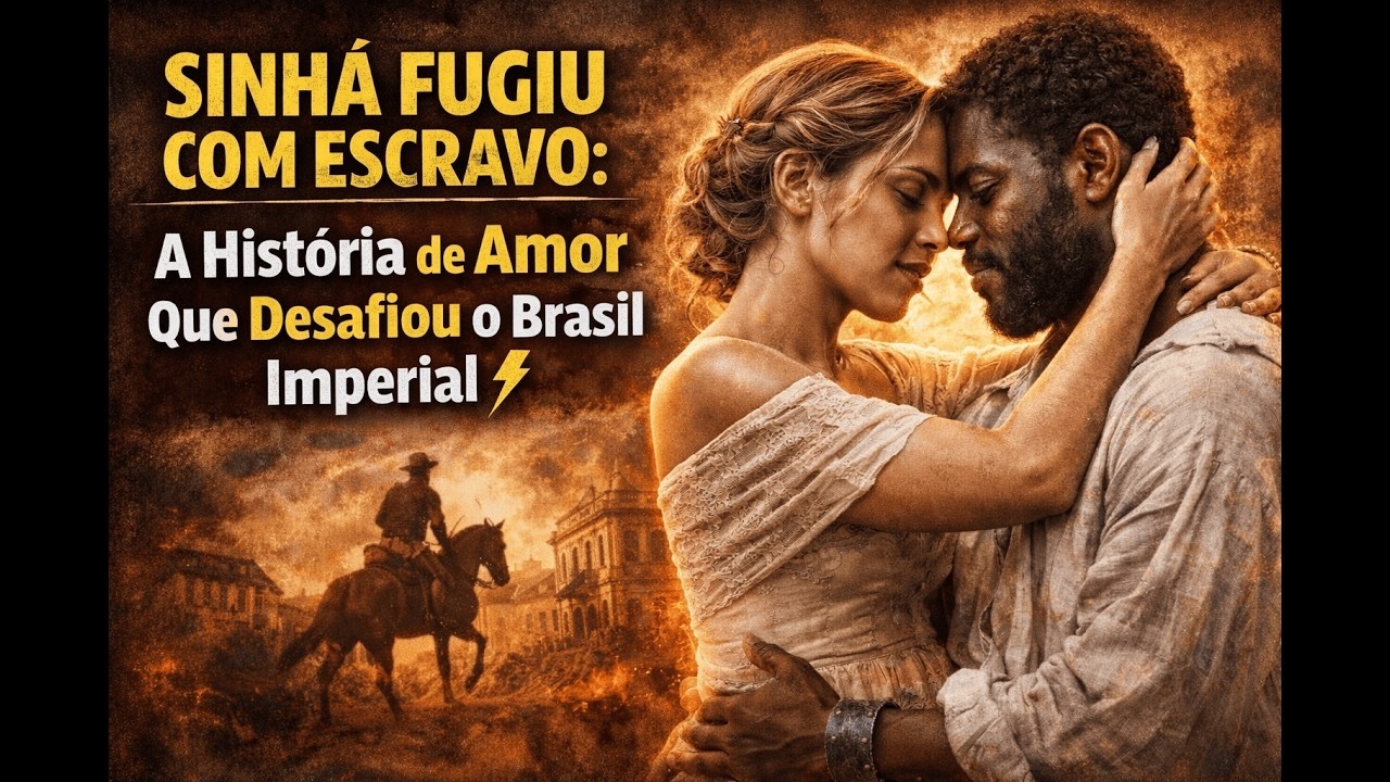 PARTE 2 DA HISTÓRIA DA SINHÁ QUE FUGIU COM O ESCRAVO.... O FINAL FELIZ