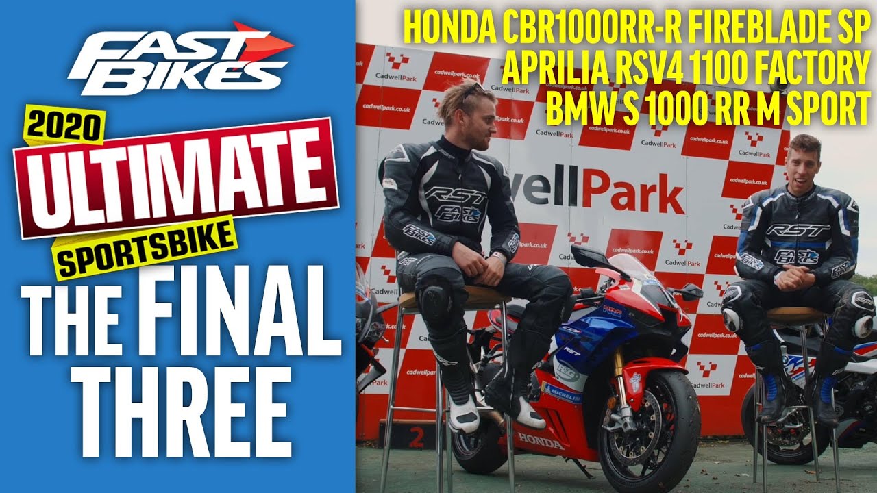 2020 Aprilia RSV4 1100 Factory Vs BMW S1000 RR M Sport Vs Honda Fireblade CBR1000RR-R SP - Shootout!