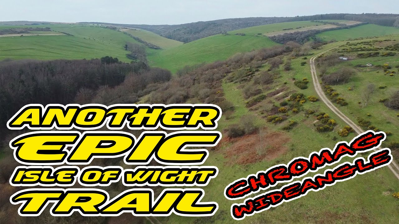 Another Epic Trail On The Isle Of Wight : Chromag Wideangle.