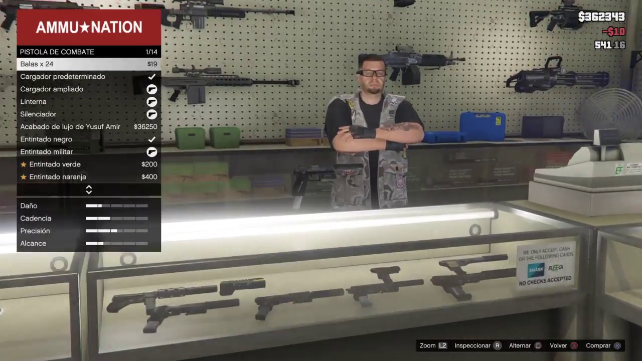 Grand Theft Auto V_ desert eagle cal 50
