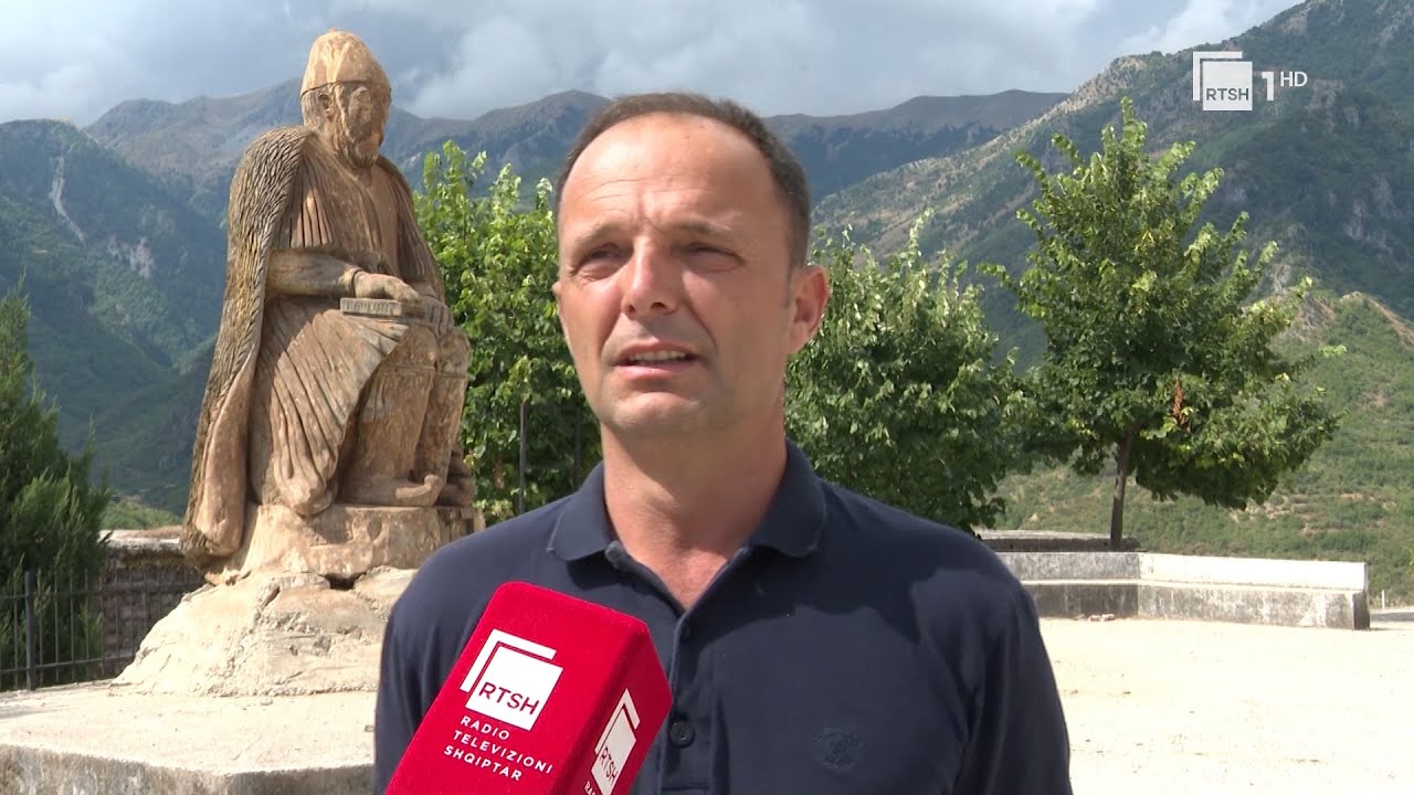 Busti i Idriz Sulit n&euml; Zhulat, skulptori Murat Keraj, autor i disa figurave t&euml; kombit | RTSH