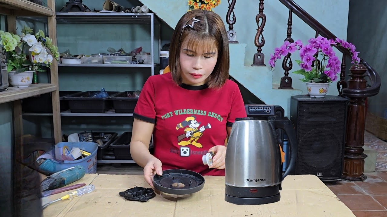 Repair Kangaroo electric kettle / Hải daily life