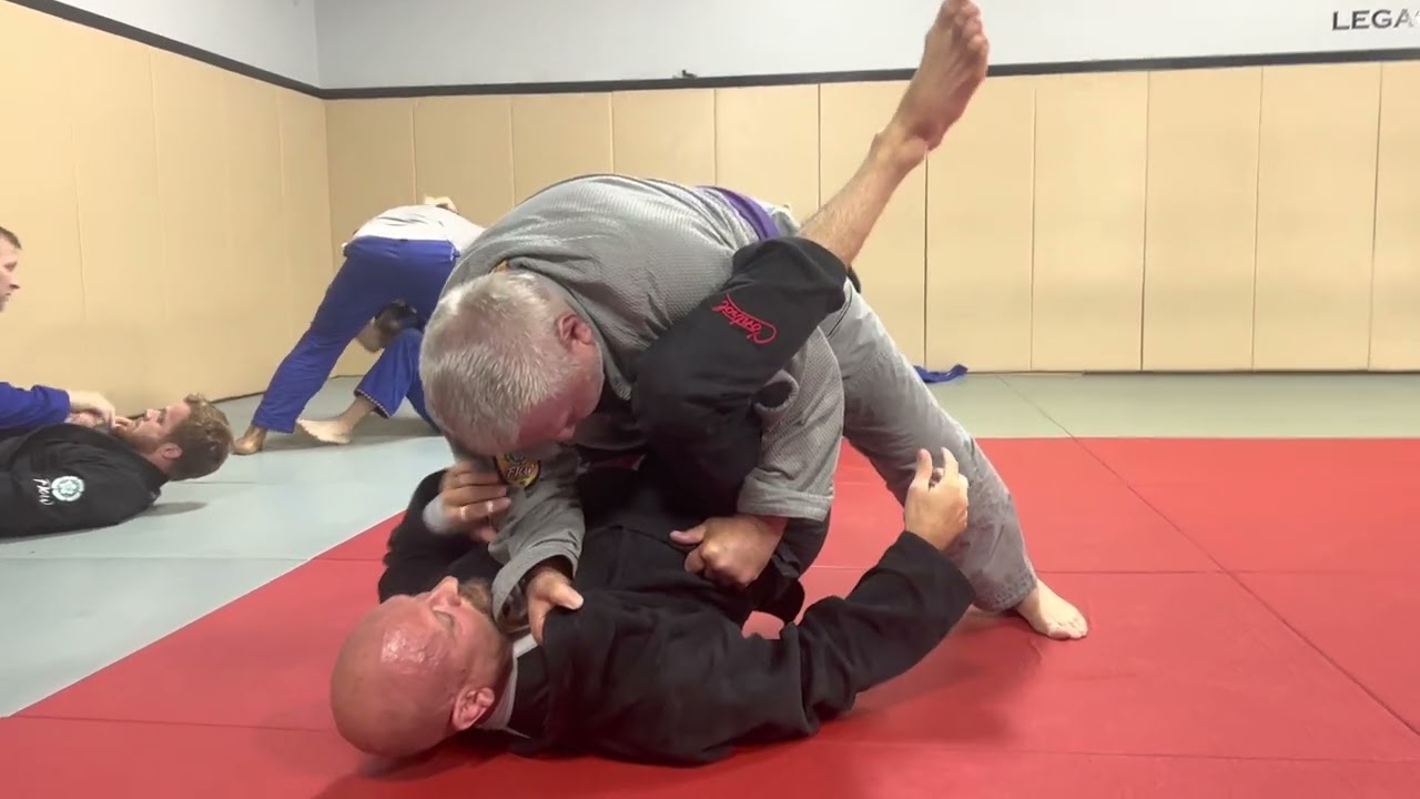 BJJ training 2022, at Legacy Martial arts in Hamilton Ohio. Great cross training for Okinawa Karate