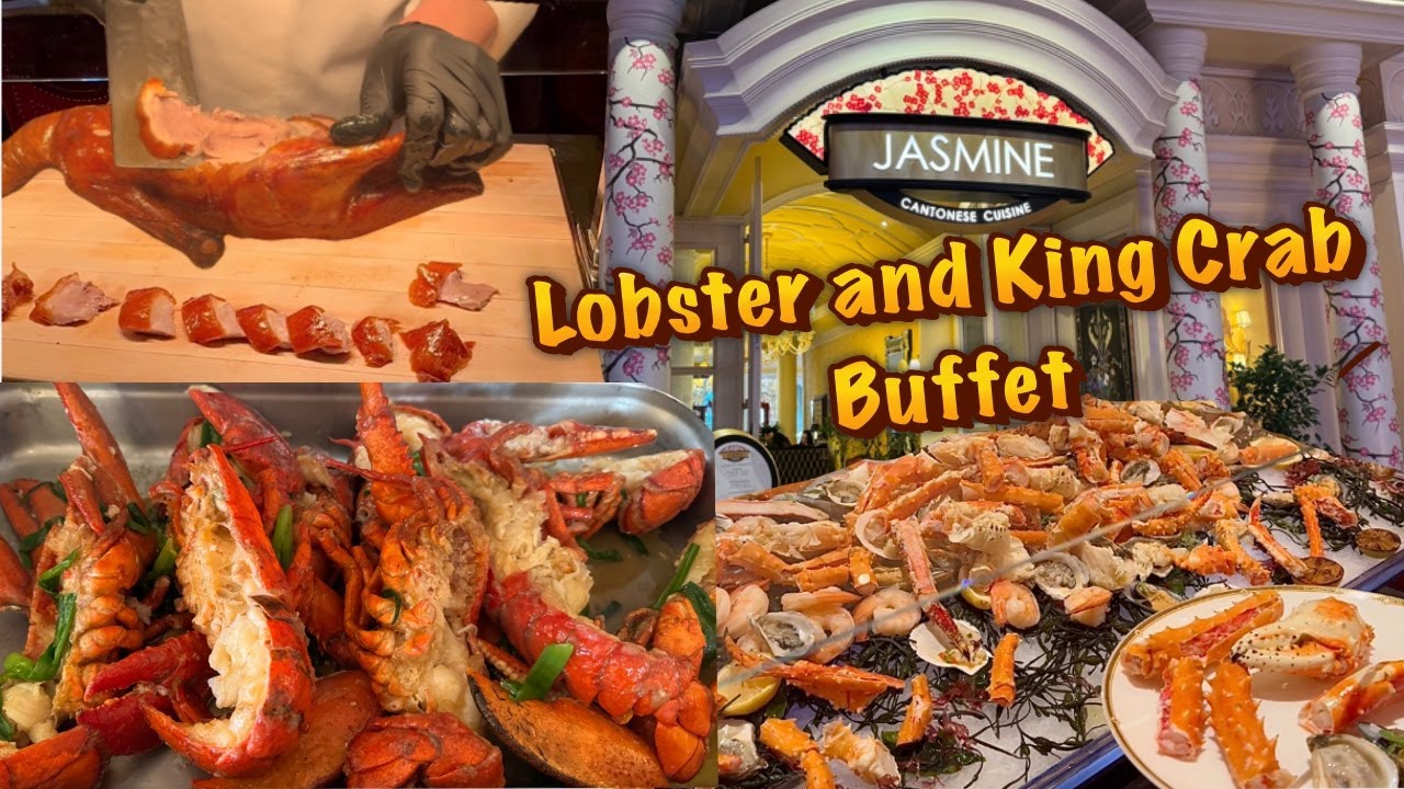Бранч-буфет с дим-самами из лобстера и королевского краба | Jasmine в Bellagio Las Vegas